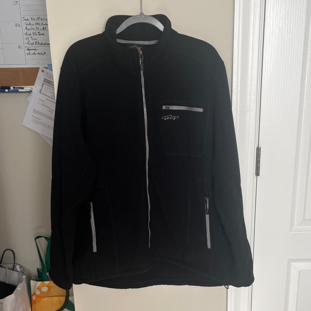 XL, Orvis, Trout Bum Zip Fleece